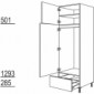 Hochschrank Geräte-Umbau für Kühlautomat [2/9]