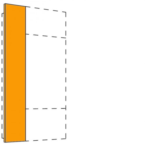 Aufsatzschrank Passleiste