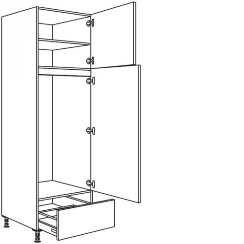 Hochschrank Geräte-Umbau für Kühlautomat