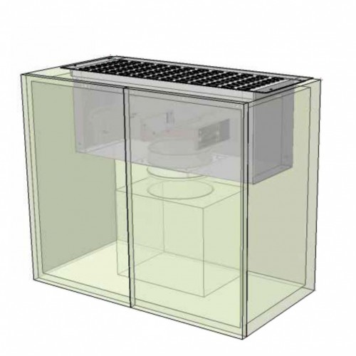 Plasma-Umluftfilter als Einbaufilter max. 850 m³/h