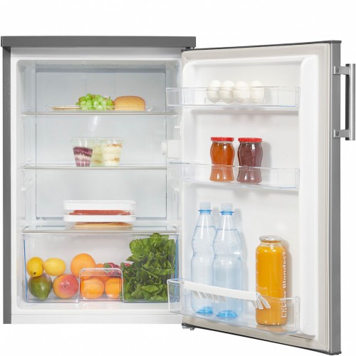 Kühlschrank freistehend 85 cm hoch inoxlook
