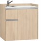 modulLINE ML 100 KA Minik&uuml;che aus Holz mit K&uuml;hlschrank [17/25]