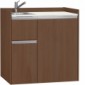 modulLINE ML 100 KA Minik&uuml;che aus Holz mit K&uuml;hlschrank [18/25]