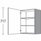 Hängeschrank mit 1 Drehtür [2/17]