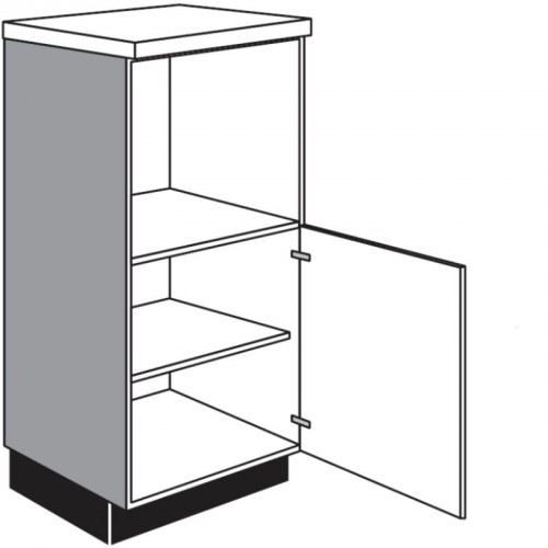 Highboard für Einbaugeräte mit 1 Geräte-Drehtür