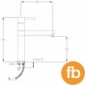 fb Armatur im Quadratischem Design [2/2]