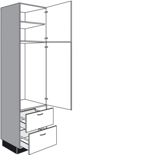 Geräte Seitenschrank mit 2 Drehtüren