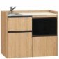 modulLINE ML 120 MSP Minik&uuml;che aus Holz mit Mikrowelle und Geschirrsp&uuml;ler [15/25]