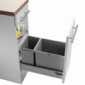 25L Abfallsammler Pullboy variabel von Wesco mit Komplettdeckel [1/1]