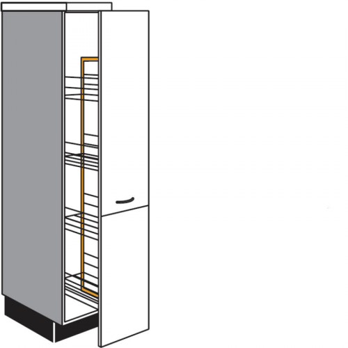 Highboard-Apothekerschrank für Vorräte