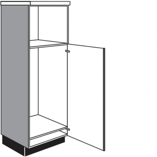 Highboardschrank für Einbaugeräte mit 1 Geräte-Drehtür