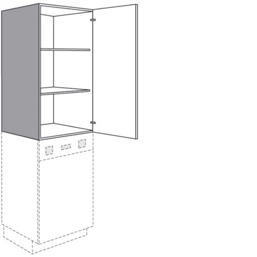 Aufsatzschrank mit 1 Drehtür