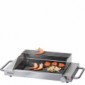 Edelstahl-Glasgrill mit Low-Fat-Grillen [1/3]