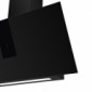 Kopffreihaube Pure schwarz-matter Glasschirm Breite 80 cm [3/6]