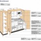 Büroküche mit Falttüren PKF 120 cm breit [6/11]