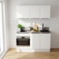 150 cm Impuls Minik&uuml;che mit Geschirrsp&uuml;ler, Backofen und Kochfeld [2/21]