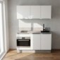 150 cm Impuls Minik&uuml;che mit Geschirrsp&uuml;ler, Backofen und Kochfeld [4/21]