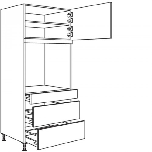 Hochschrank Umbauten für 30 Zoll breite Backöfen