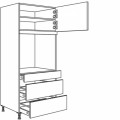 Hochschrank Nobilia KÜ74046 Hochschrank Nobilia KÜ74046