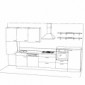 Offene Wohnküche mit Elektrogeräten 390 cm [4/10]
