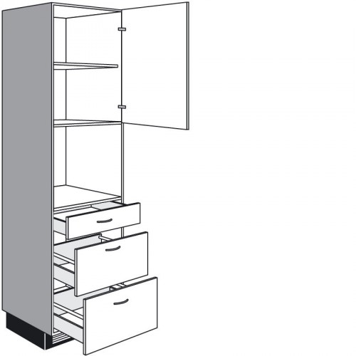 Geräteschrank mit 1 Drehtür