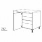 Eckschrank UEDF 100-60 mit 1 durchgehender Front [4/4]