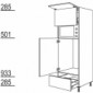 Geräte-Umbau für Kühlautomaten, Mikrowelle mit Lifttür [2/9]