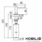 Nobili Tower Einhand-Spültischmischer mit ausziehbarer Brause [5/5]