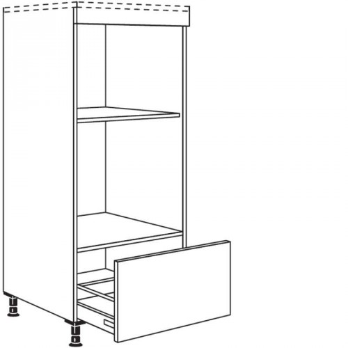 Highboard für Geräte-Umbauten für Dampfgarer und Backofen