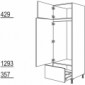 Hochschrank Geräte-Umbau für Kühlautomat [2/9]