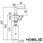 Nobili New Road RD00134CR Einhand-Spültischmischer Chrom glänzend [4/4]