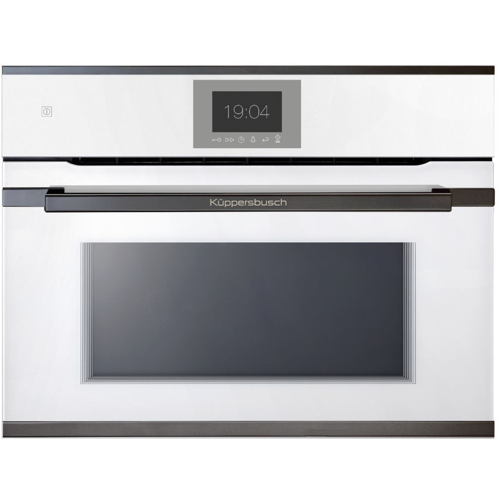 Compact Backofen mit Mikrowelle weiss