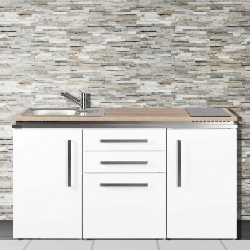 Büroküche 160 cm breit Designline