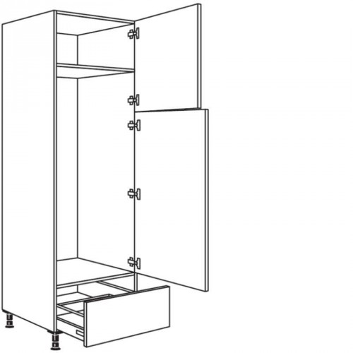 Hochschrank Geräte-Umbau für Kühl- und Gefrierautomat