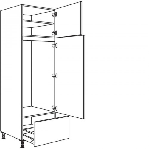 Hochschrank Geräte-Umbau für Kühlautomat