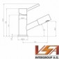 VSA Acciaio Inox MC I 0030 Einhebelmischer mit Geschirrbrause [4/4]