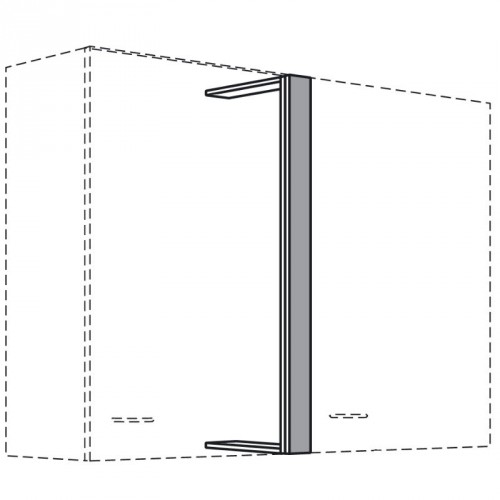 Blende für Hängeschränke mit 867 mm Höhe in Frontfarbe