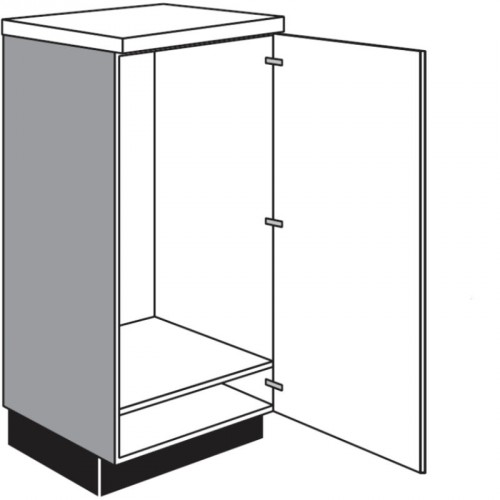 Highboard für Einbaugeräte mit 1 Geräte-Drehtür