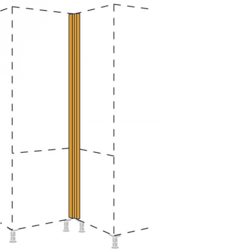 Hochschrank Winkelpassstück in Frontmaterial