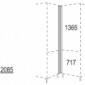 Hochschrank Winkelpassstück in Frontmaterial [2/12]