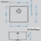 Küchenspüle Quadrix 40 für alle Montagearten [3/8]