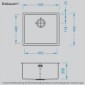 Küchenspüle Quadrix 40 für alle Montagearten [6/8]