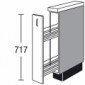 Auszugsschrank mit 1 Auszug und 2 Körbe [2/16]