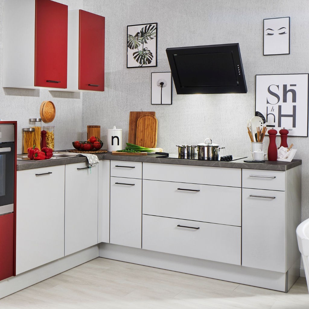 Spülen Unterschrank mit 1 Auszug und 1 feste Innenblende