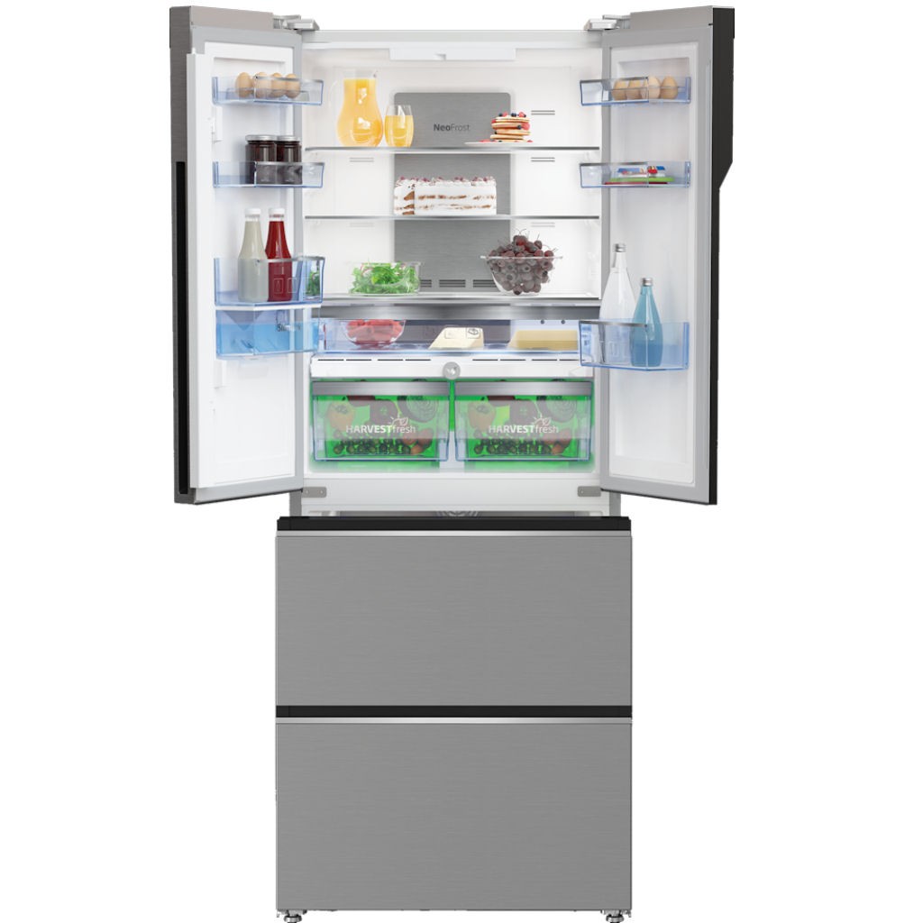 Kühl Gefrierkombination No Frost Energieeffizienzklasse A++ No Frost Side by Side Kühl-/Gefrierkombination