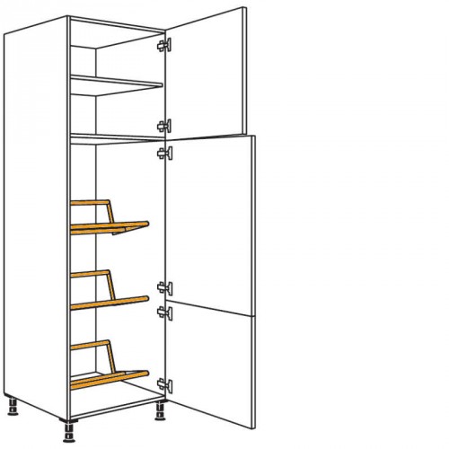 Hochschrank für Getränkekisten