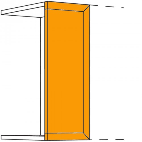 Hängeschrank Frontpassstück