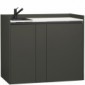 modulLINE ML 120F K Minik&uuml;che aus Holz mit K&uuml;hlschrank und Auszug [8/26]