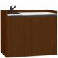 modulLINE ML 120F K Minik&uuml;che aus Holz mit K&uuml;hlschrank und Auszug [15/26]
