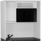 modulLINE AF 100/110/120 M Aufsatzschrank aus Holz mit Mikrowelle [1/7]